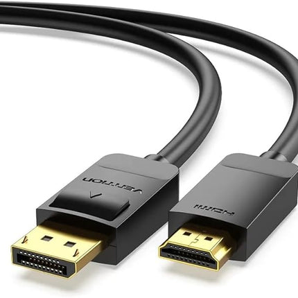VENTION Display Port to HDMI cable 1.5 m 60Hz 1080P - Black