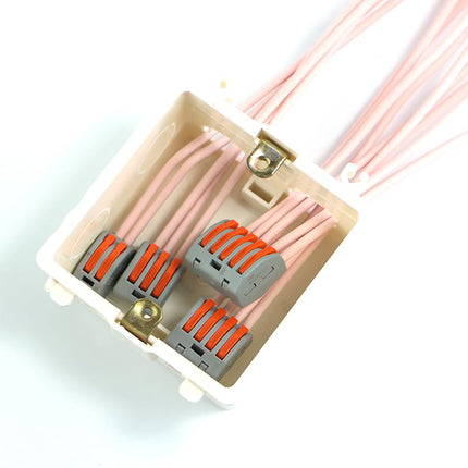 Electrical Connectors Wire Block Clamp Terminal Cable 12V 240V Reusable 265 pcs