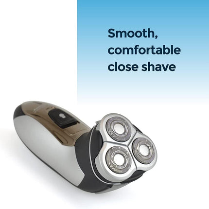 Paul Anthony Pro Series 3 Titanium Mens Cordless Lithium USB Rotary Shaver