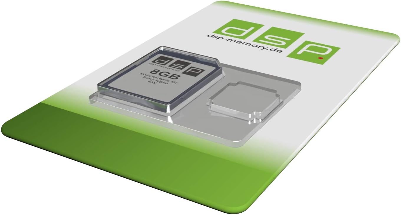 8GB memory card for Sony Alpha 65V Digital Camera