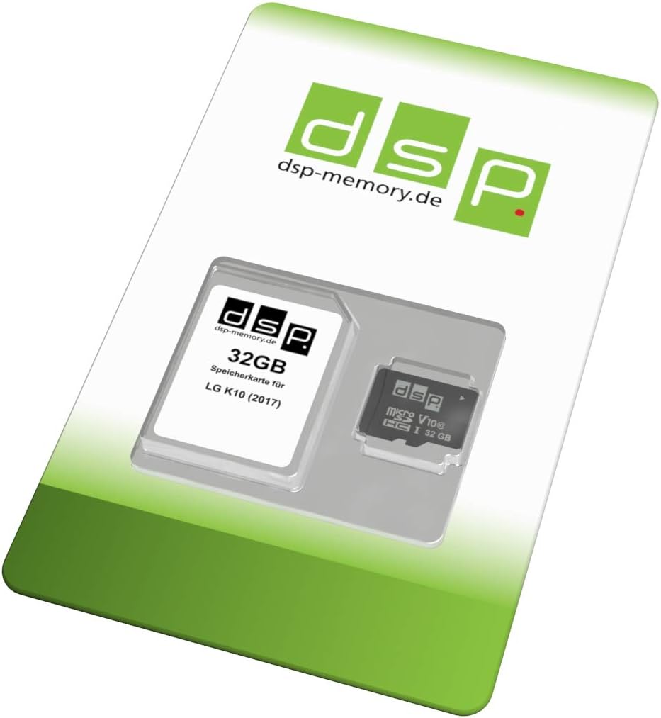 32GB microSDXC Memory Card (Class 10) for LG K10 (2017) Raspberry PI Cameras etc
