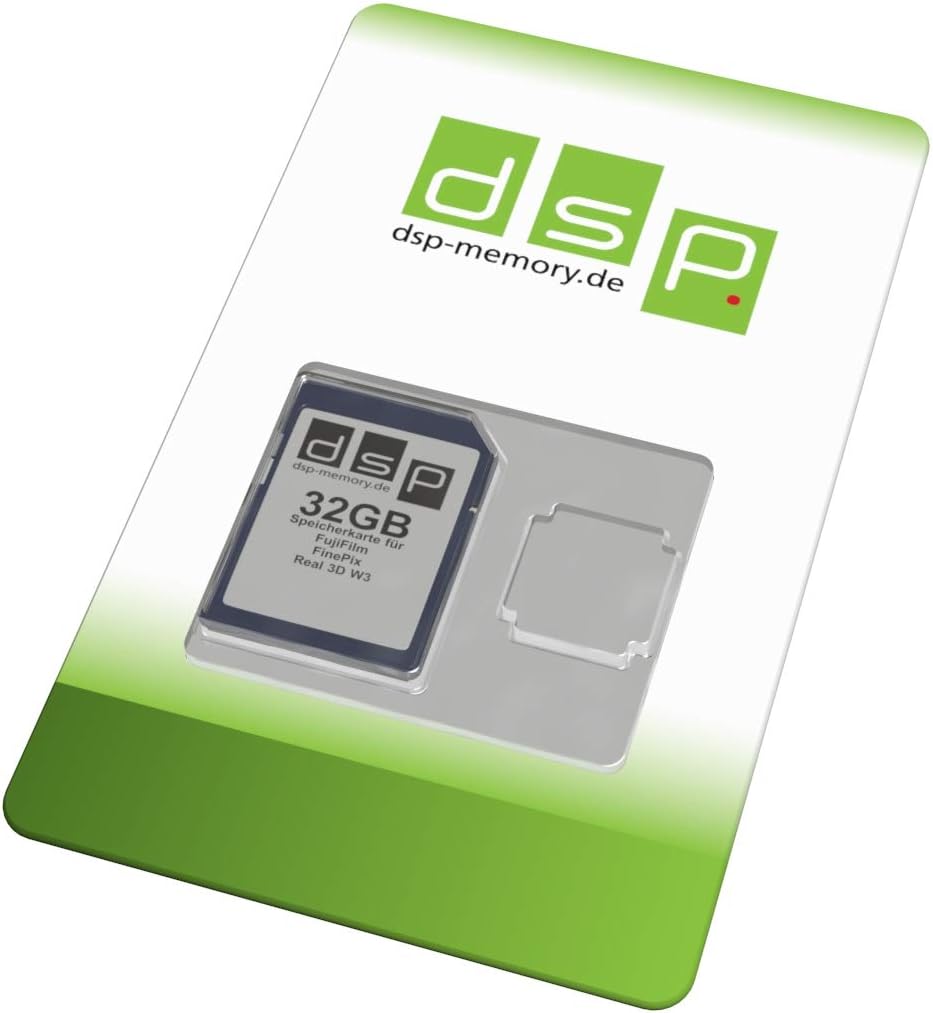 32GB Speicherkarte für FujiFilm FinePix Real 3D W3