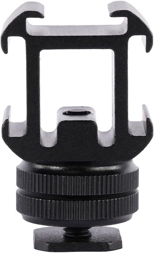 Benro MeVideo Livestream Triple Cold Shoe 1/4"-20 Mounting Multiple Accessories