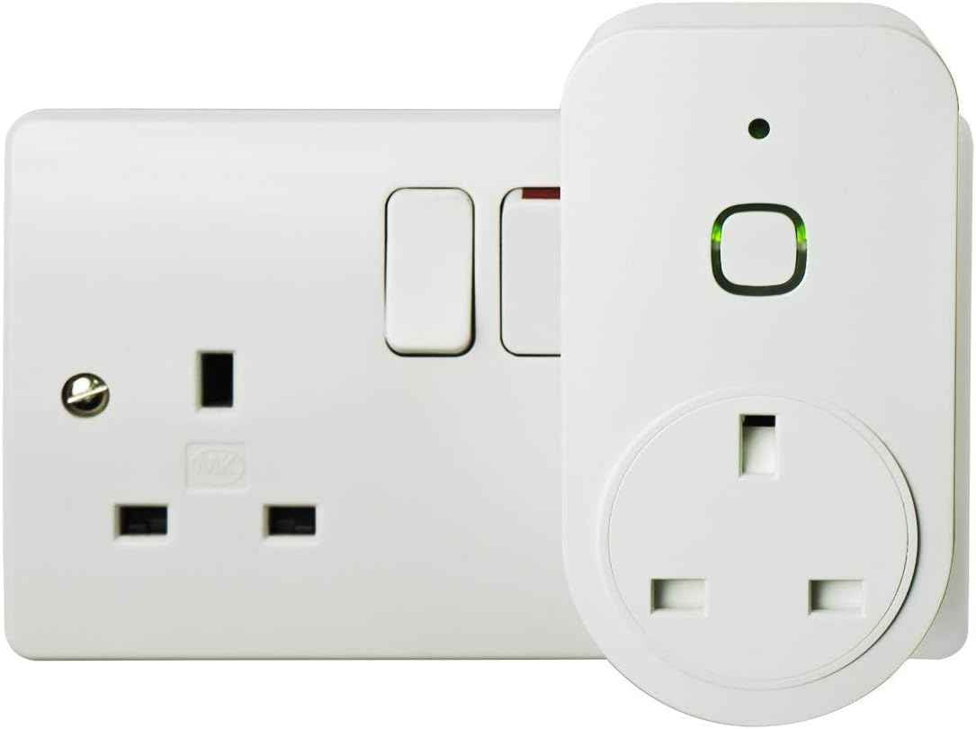 Smart Wi-Fi Plug Energy Monitoring Tuya, Alexa & Google Voice Control App Remote