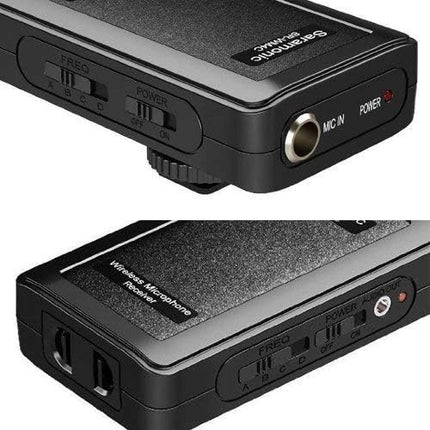 Saramonic SR-WM4C A Compact Camera-Mountable VHF Wireless Microphone System