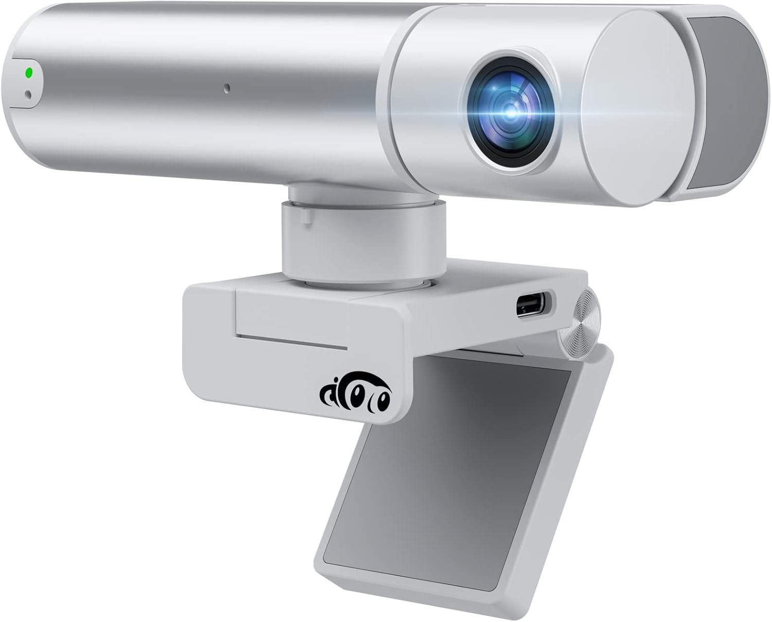 2K Webcam AI Tracking Auto Framing Gesture Control Noise-Canceling Microphones