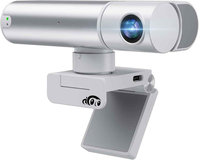 2K Webcam AI Tracking Auto Framing Gesture Control Noise-Cancelling Microphones