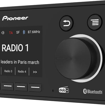 Pioneer SDA-11DAB DAB+ Digital Radio Adaptor Bluetooth Integrated Colour Display