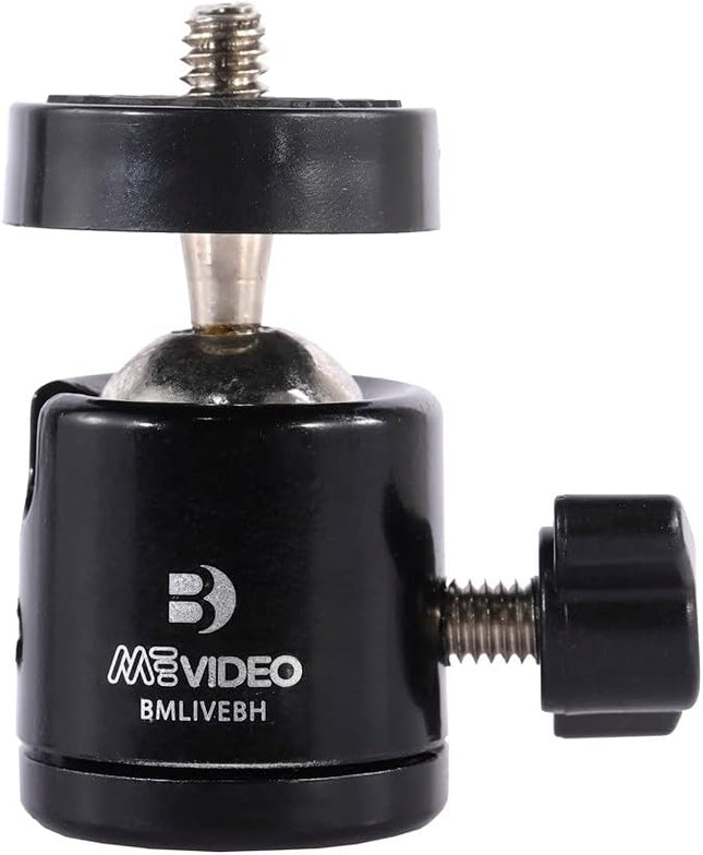 Benro MeVideo Livestream Mini Ball head 1/4" thread compatible with most cameras
