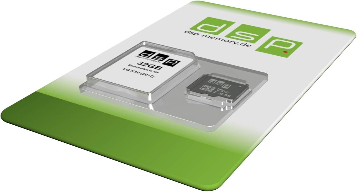 32GB microSDXC Memory Card (Class 10) for LG K10 (2017) Raspberry PI Cameras etc