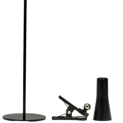 MAGNATIC Desk LIGHT Rechargeable and Detachable 3 in 1 USB TORCH Black