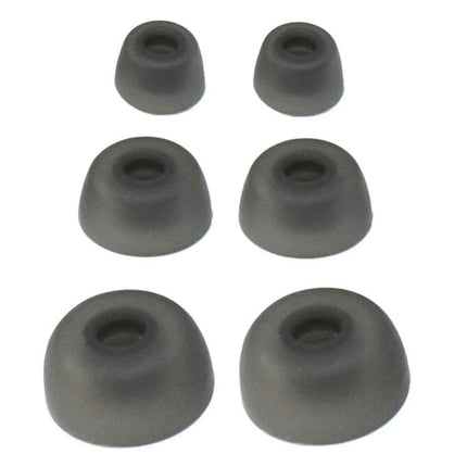 Jabra Elite 65T Replacement Earbud Tips ONLY Small Medium Large Ear tips - Black