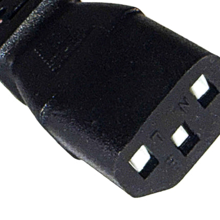 IEC Power Extension 1m Cable IEC Male to Female UPS Lead C13 - C14 Mains 240V