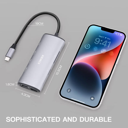 USB C Docking Station 8-in-1 with 4K HDMI 100W PD 2 USB-A 3.1 1 USB-C 3.1