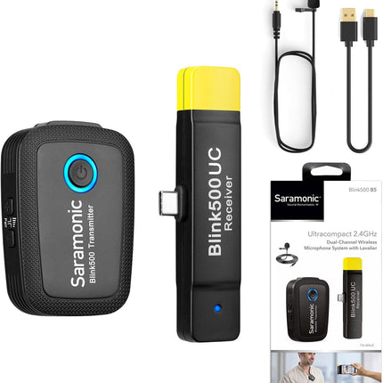 Saramonic Blink500 B5 Compact Wireless Microphone System for Android Devices