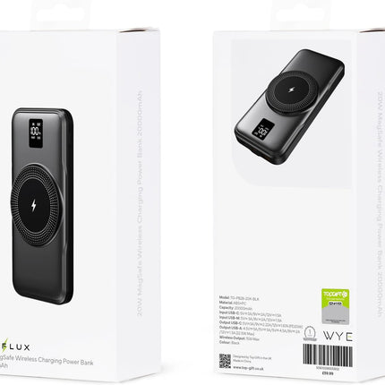 WYEFLUX 20W Magsafe Wireless Charging Power Bank 20000mAh