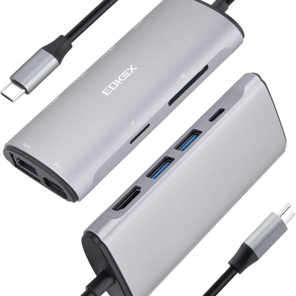 USB C Docking Station 8-in-1 with 4K HDMI 100W PD 2 USB-A 3.1 1 USB-C 3.1