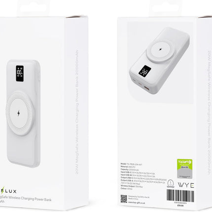 WYEFLUX 20W Magsafe Wireless Charging Power Bank 10000mAh