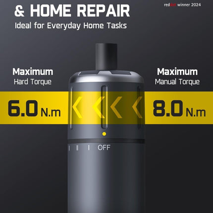 Fanttik S1 Pro 3.7V Electric Screwdriver with 16 Bits 2000mAh Chargeable Battery