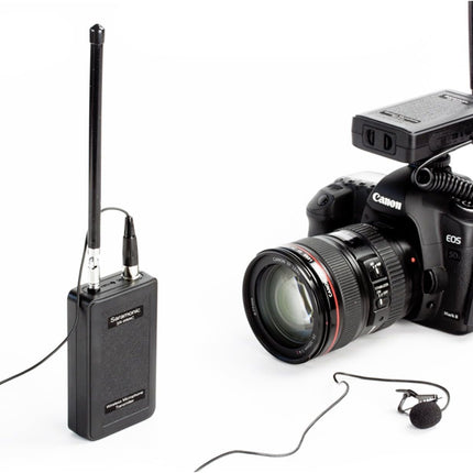 Saramonic SR-WM4C A Compact Camera-Mountable VHF Wireless Microphone System