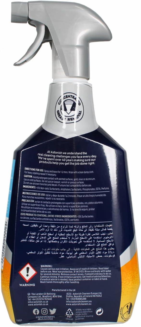 Astonish Extra Strength Grease Lifter Spray for Degreasing Surfaces / Appliances