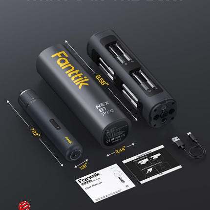 Fanttik S1 Pro 3.7V Electric Screwdriver with 16 Bits 2000mAh Chargeable Battery