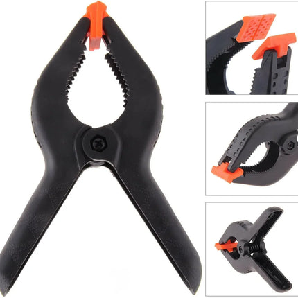 4 Inch Heavy Duty Nylon Spring Clamps, Woodworking, Photography Studios and DIY