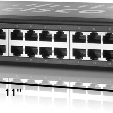 Cisco SR224 24-Port 10/100 Ethernet Switch for Business Networks Computers