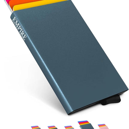 Empire Stealth Wallet Premium Smart Minimalist Card Holder RFID & NFC Blocker