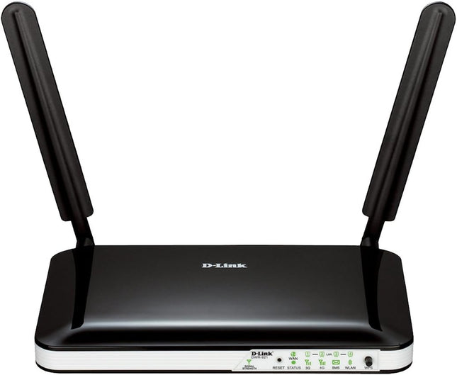 D-Link DWR-921/B 4G/3G LTE Multi WAN Wireless N300 Mobile Broadband Router Black