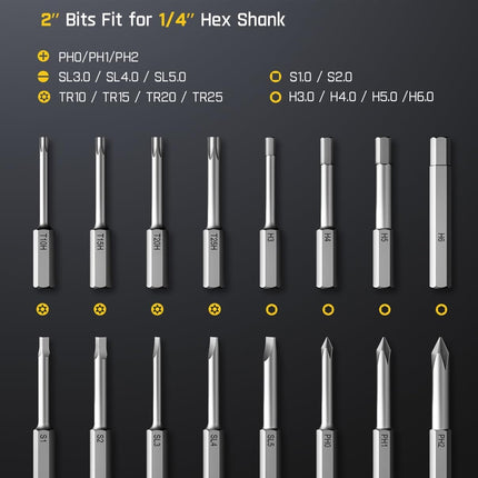 Fanttik S1 Pro 3.7V Electric Screwdriver with 16 Bits 2000mAh Chargeable Battery