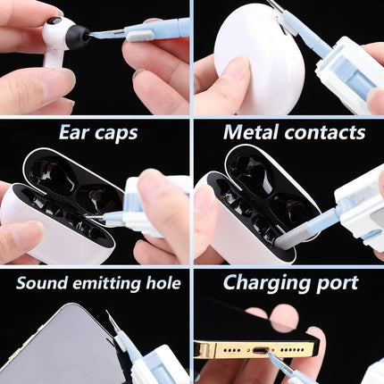 Multifunctional Cleaner For Gadget Keyboards Earbuds Gaming Keyboards 11 in 1