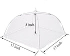 Pop-Up Mesh Food Cover Tent Umbrella Large 43 x 43cm Reusable Collapsible 4 pack