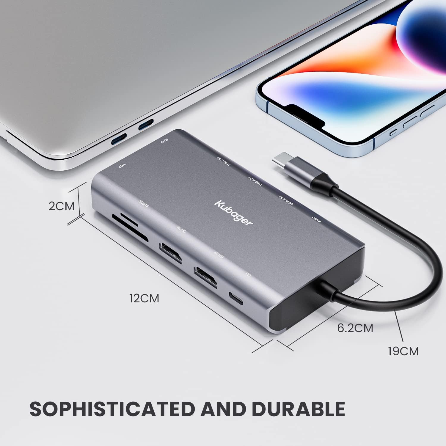 Docking Station 11 in 1 USB C Hub Triple Display Laptop Dock With HDMI USB VGA