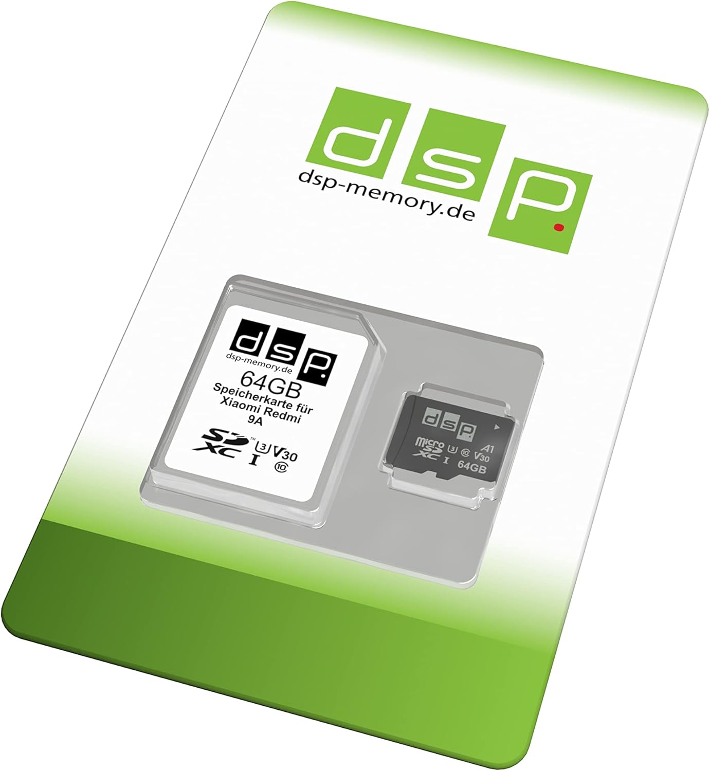 64GB microSDXC Speicherkarte (A1, V30, U3) für Xiaomi Redmi 9A