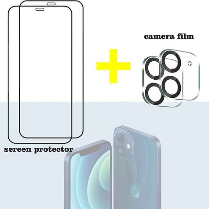 Lusee iPhone 12 Screen Protector 6.1 Inch Anti-Scratch