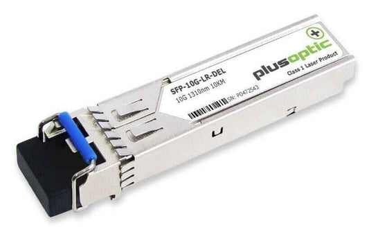 PlusOptic SFP-10G-LR-PLUX: Dell compatible SFP+ Transceiver, 10G over 10KM, LC c