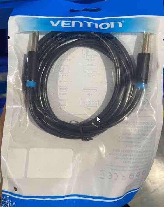 VENTION 6.35mm to 6.35mm Guitar Cable 1/4 inch to 1/4 inch TS Guitar Audio Cable