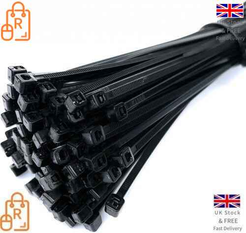 Premium Cable Ties - HEAVY-DUTY FOR BOTH INDOOR AND OUTDOOR USE