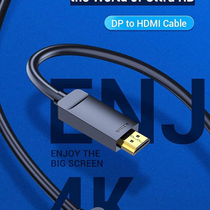 VENTION Display Port to HDMI cable 1.5 m 60Hz 1080P - Black