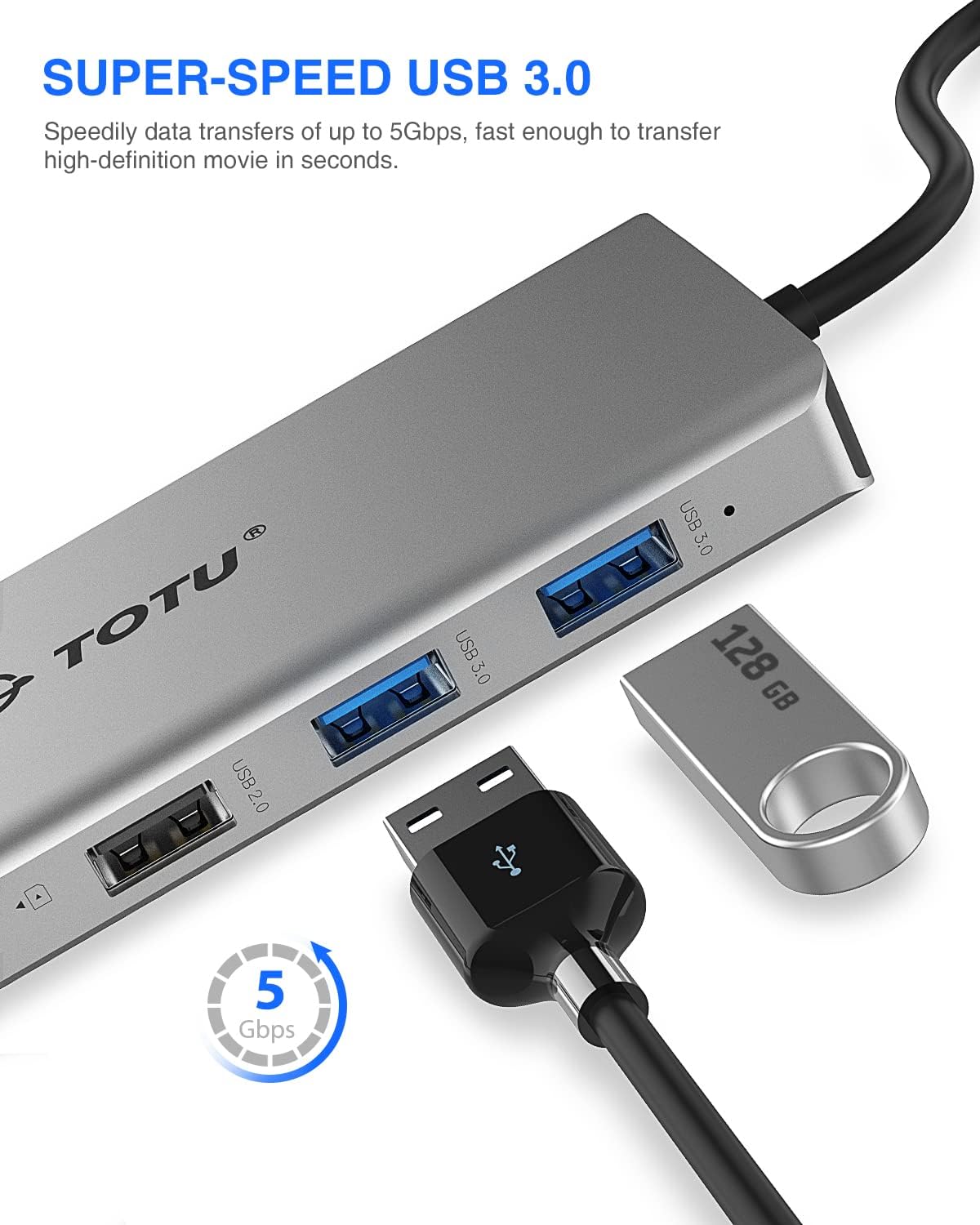 Docking Station 13-in-1 Type C Hub with Ethernet 4K USB C to 2 HDMI VGA USB 3.0