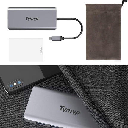 USB C Docking Station 12 in 1 Hub Triple Display Laptop Dock With HDMI USB VGA