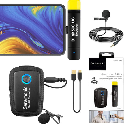 Saramonic Blink500 B5 Compact Wireless Microphone System for Android Devices