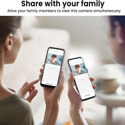Wi-Fi Security Camera 2K FHD Cloud & SD Storage Motion Detection FREE 64GB Card