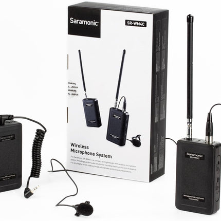 Saramonic SR-WM4C A Compact Camera-Mountable VHF Wireless Microphone System