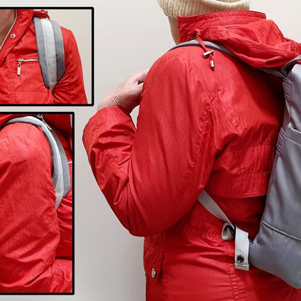 Backpack Laptop Rucksack Waterproof 100% Recycled Material Very Eco-friendly