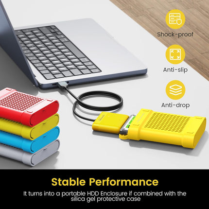 USB 2.0 to SATA Adapter Cable to 2.5 SSD & HDD with UASP Support 0.5M Cable