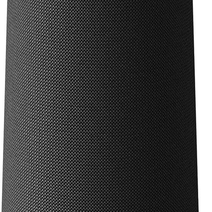 VOTOMY VT350 portable Bluetooth speaker in black with RGB light ring at base