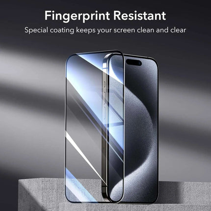 iPhone 15 Pro Max Premium Screen Protectors - 3 Pack + Lens Protector 2 lots = 6