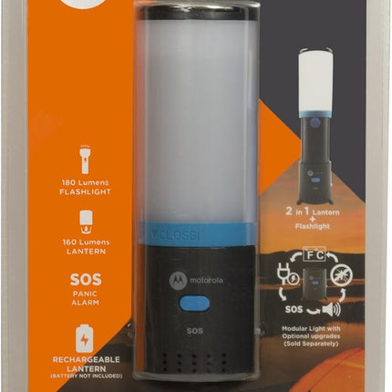 Motorola Lumo 150 Hybrid Camping Lamp Torch with interchangeable base modules